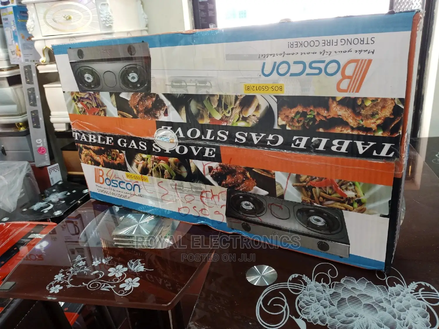 Better Choice Boscon(Bos-Gs012) Stainless Table Gas Stove