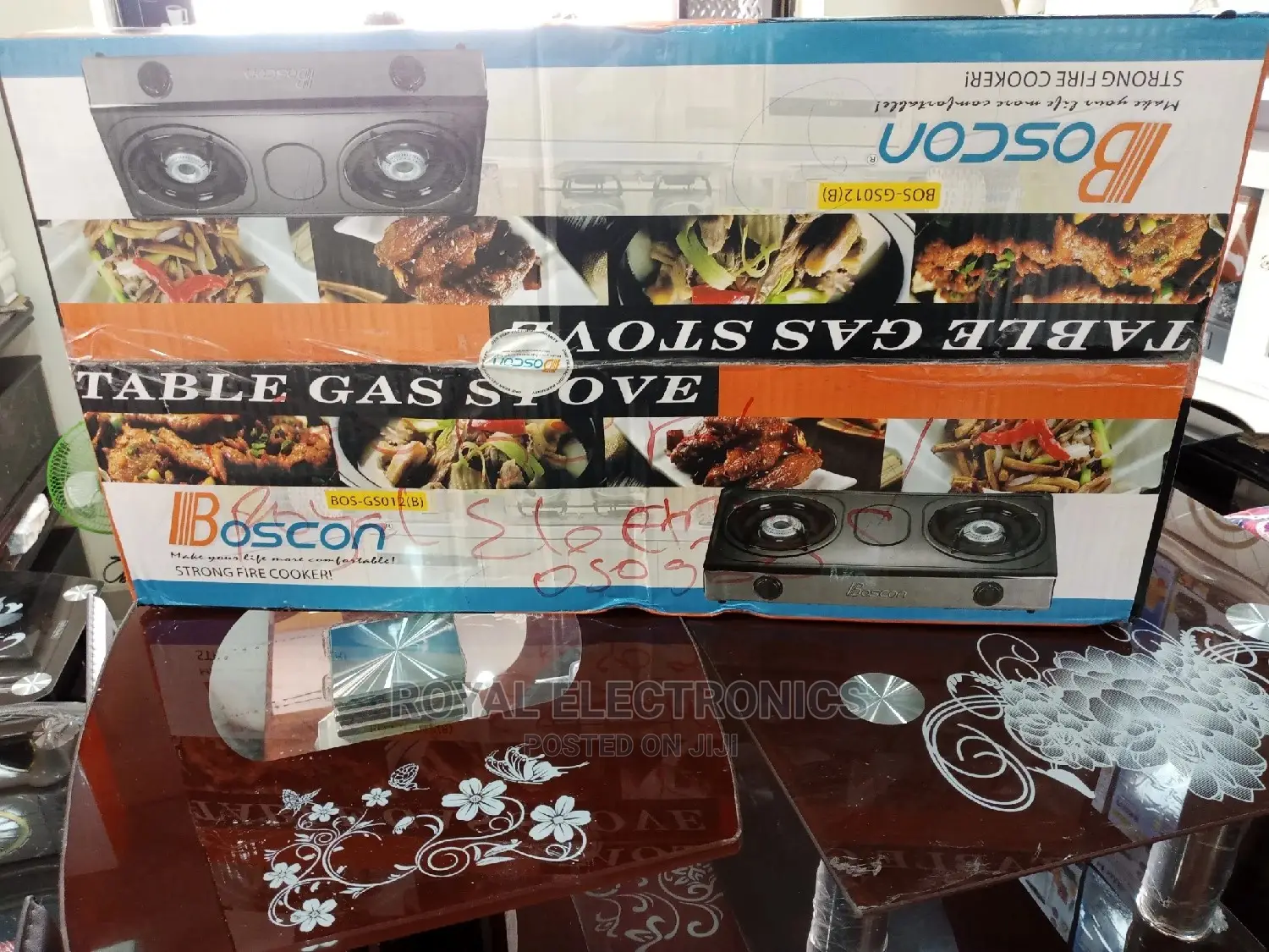 Newly Released Boscon(Bos-Gs012) Stainless Table Gas Stove