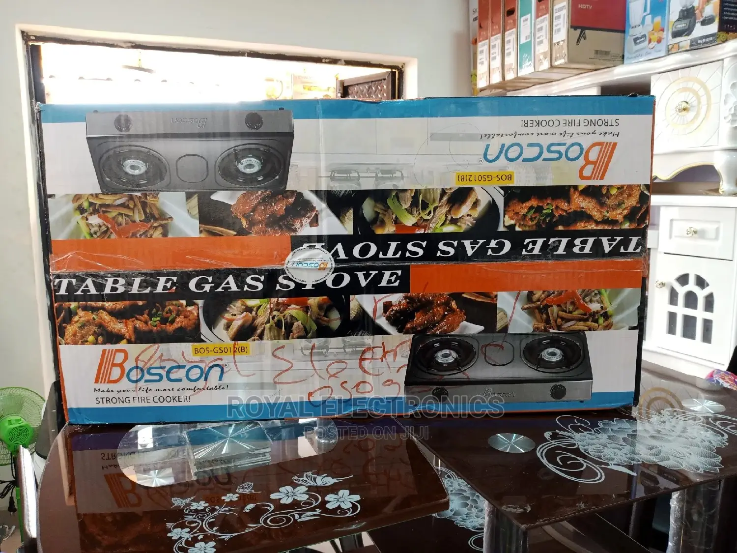 Newly Released Boscon(Bos-Gs012) Stainless Table Gas Stove