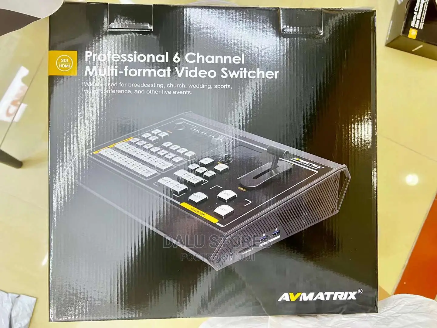 Avmatrix Vs0601 Mini 6-Channel Sdi/Hdmi