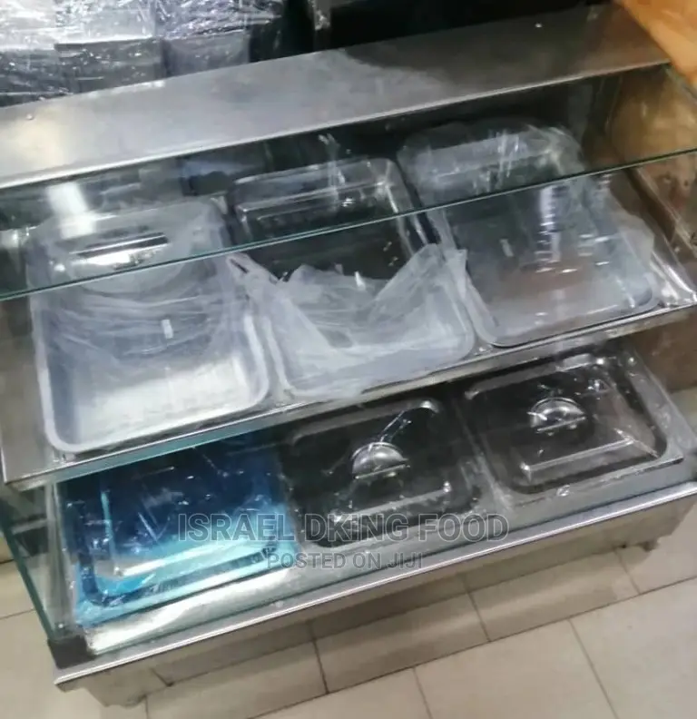 Industrial Stainles Electric Fabricated 3/6plates Foodwarmer