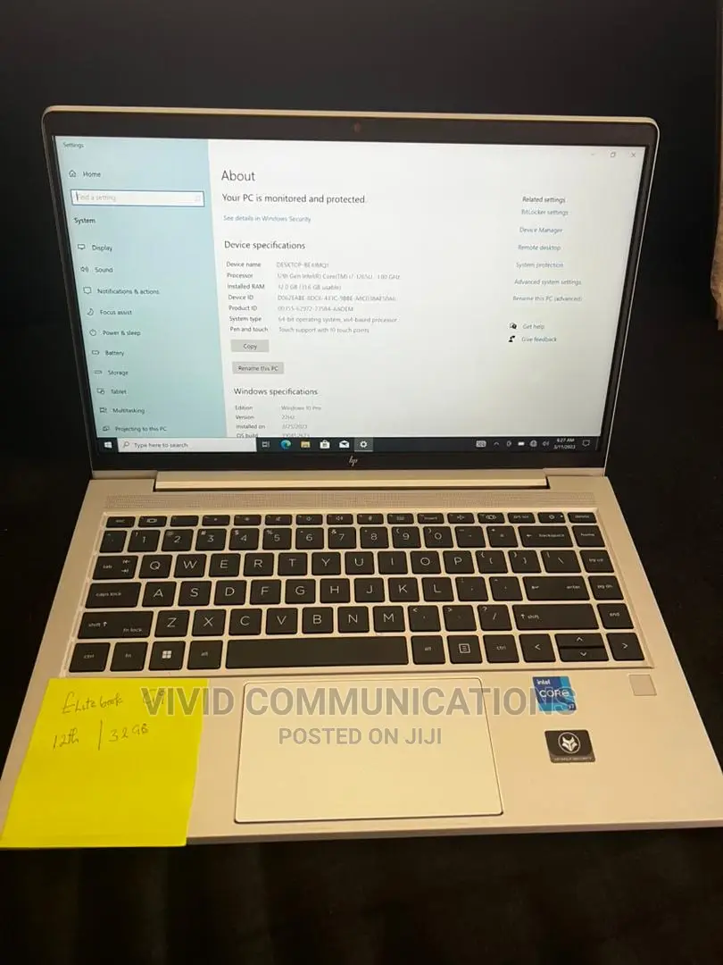 Laptop HP EliteBook 840 32GB Intel Core I7 SSD 256GB