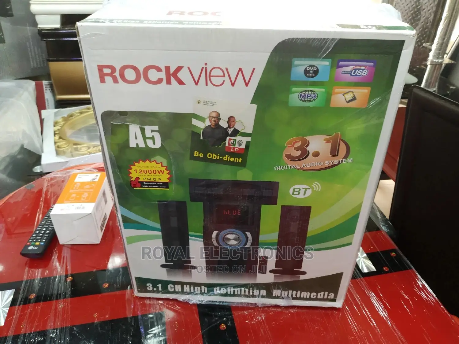 ROCKVIEW 3.1 Powerful Home Theater