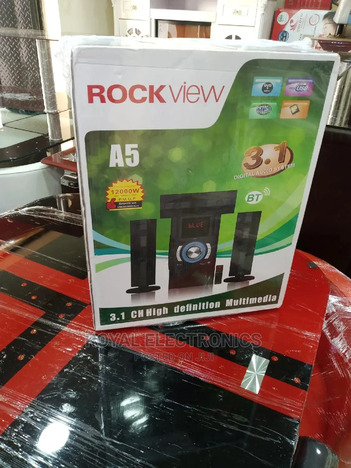 World Class ROCKVIEW 3.1 Powerful Home Theater