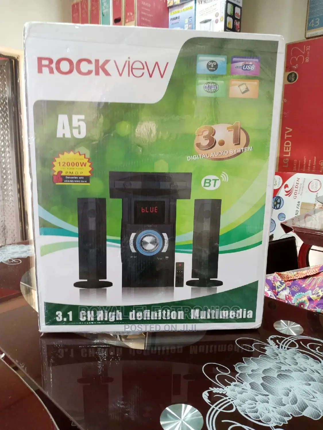 New ROCKVIEW 3.1 Powerful Home Theater