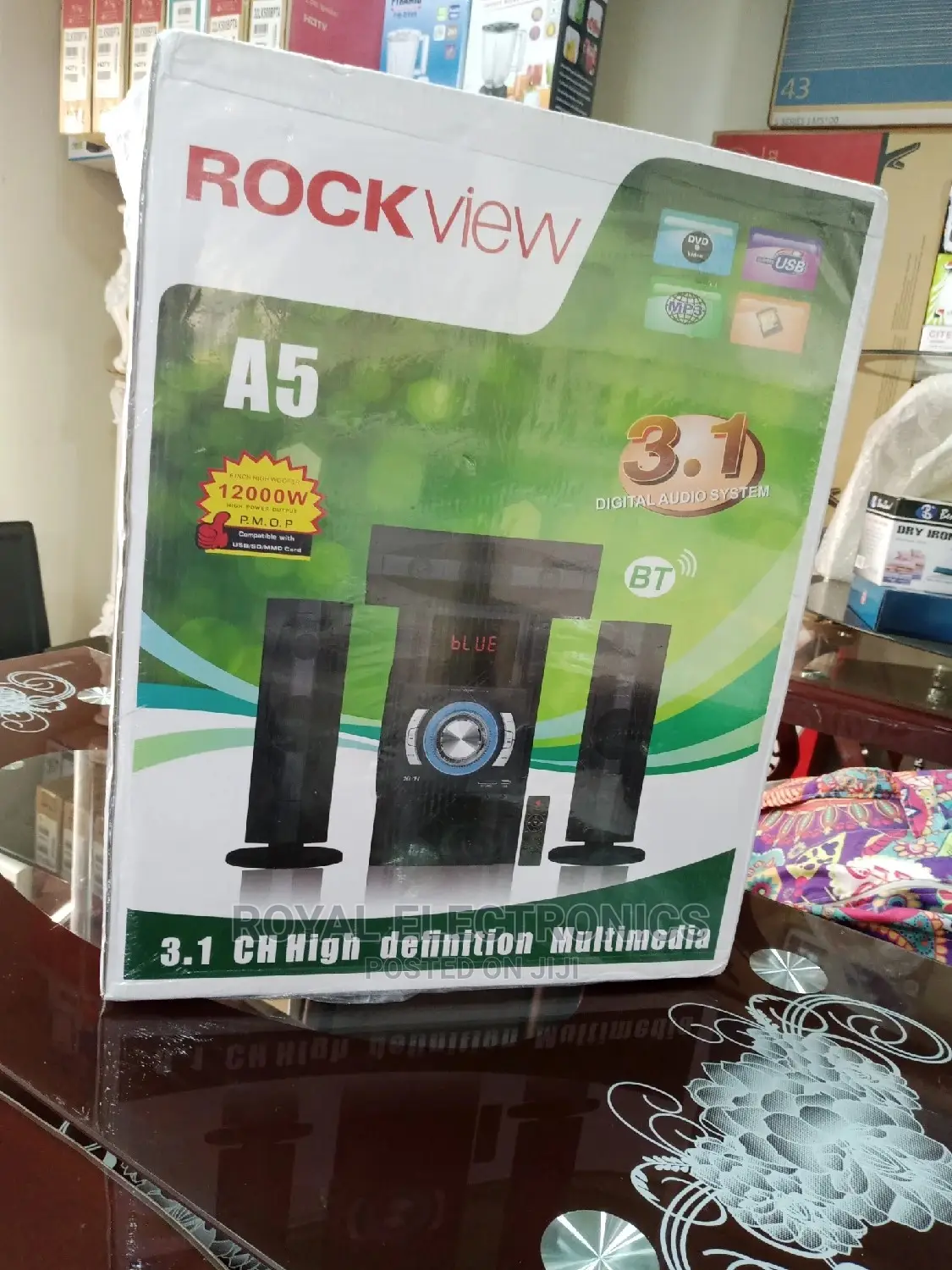 New ROCKVIEW 3.1 Powerful Home Theater