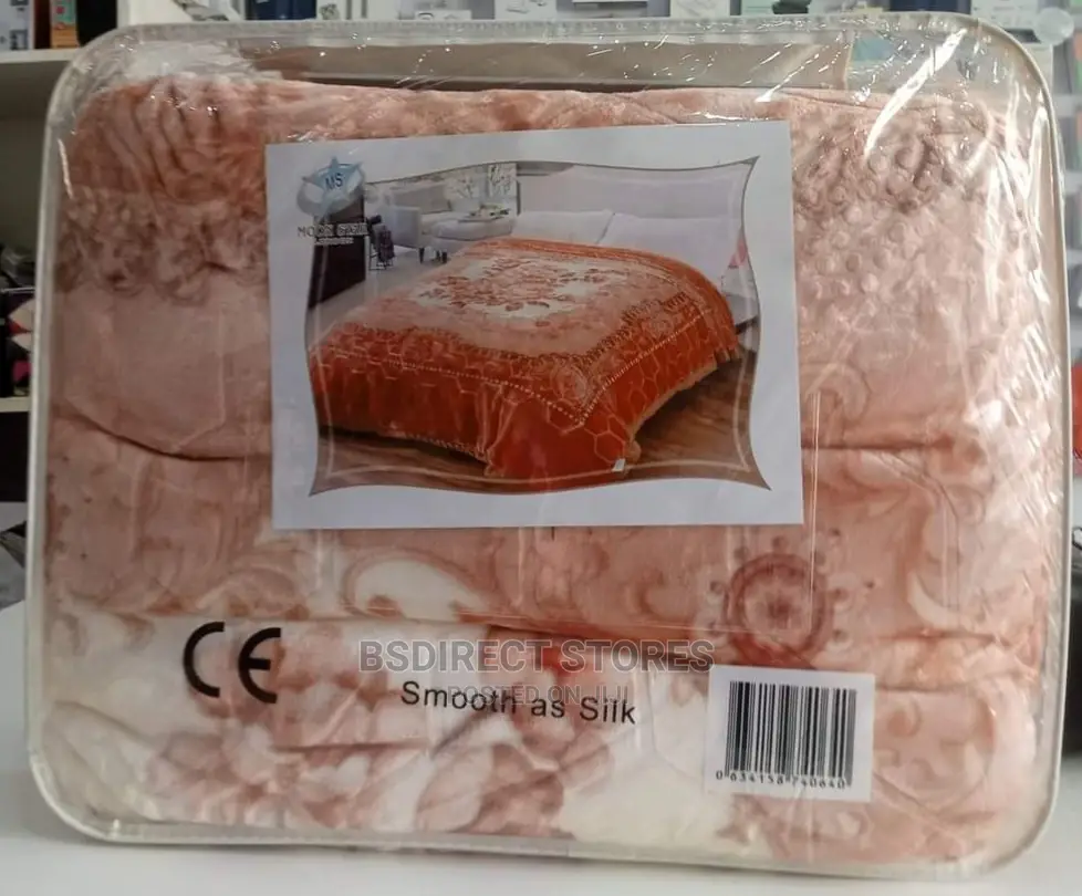 Moonstar London Cream King Blanket Double Sided Extra Thick