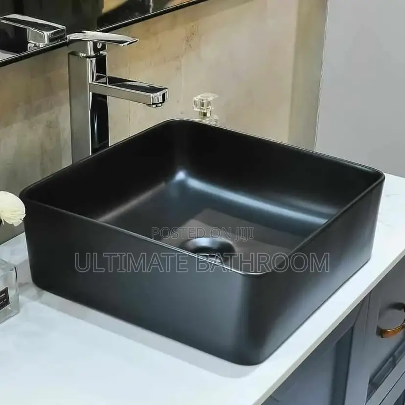 Matt Black Wash Hand Basin