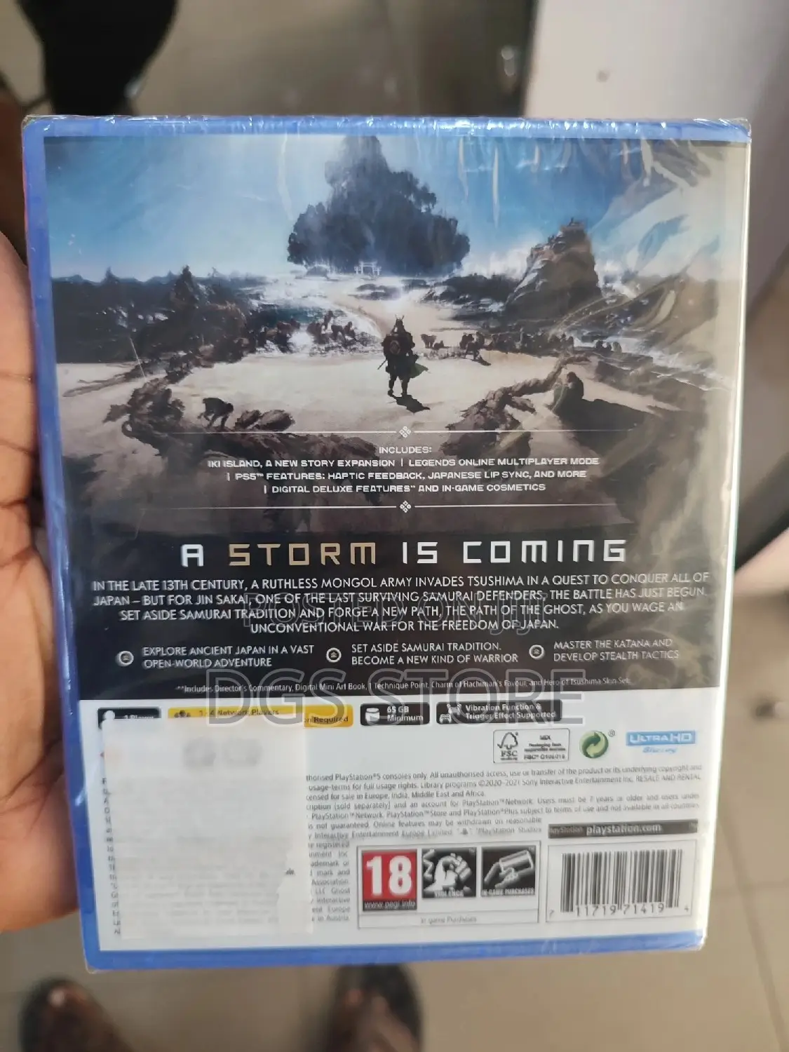 PS5 Ghost of Tsushima Game