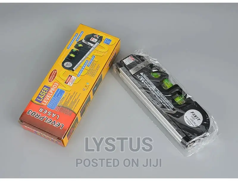 Multifunctional 3 in 1 Laser Spirit Level Plum With 8ft Tape
