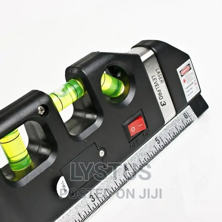 Multifunctional 3 in 1 Laser Spirit Level Plum With 8ft Tape