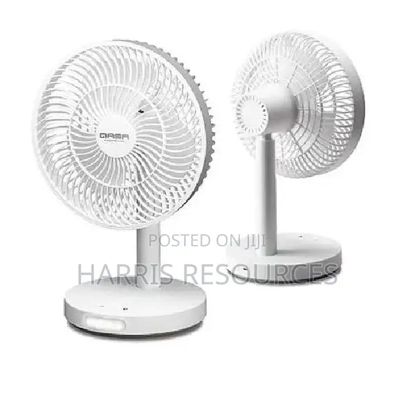 Qasa 7 Inches Rechargeable Table Fan