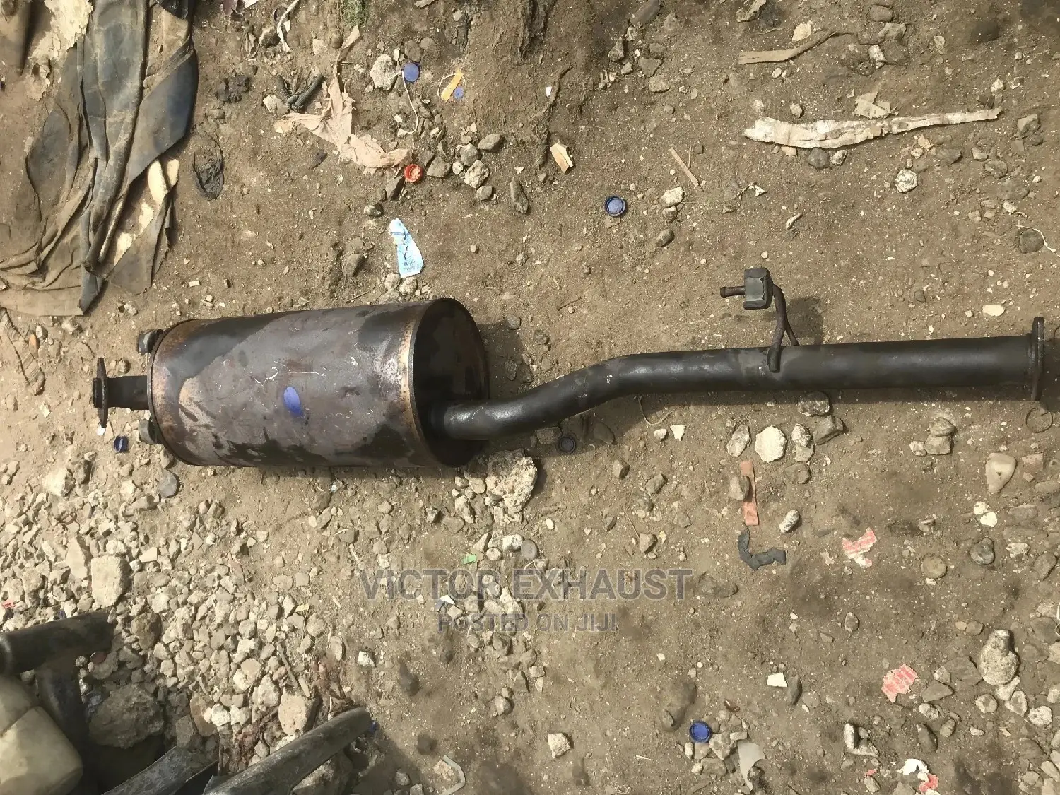 Exhaust Pot Toyota Hilux 2012 Model