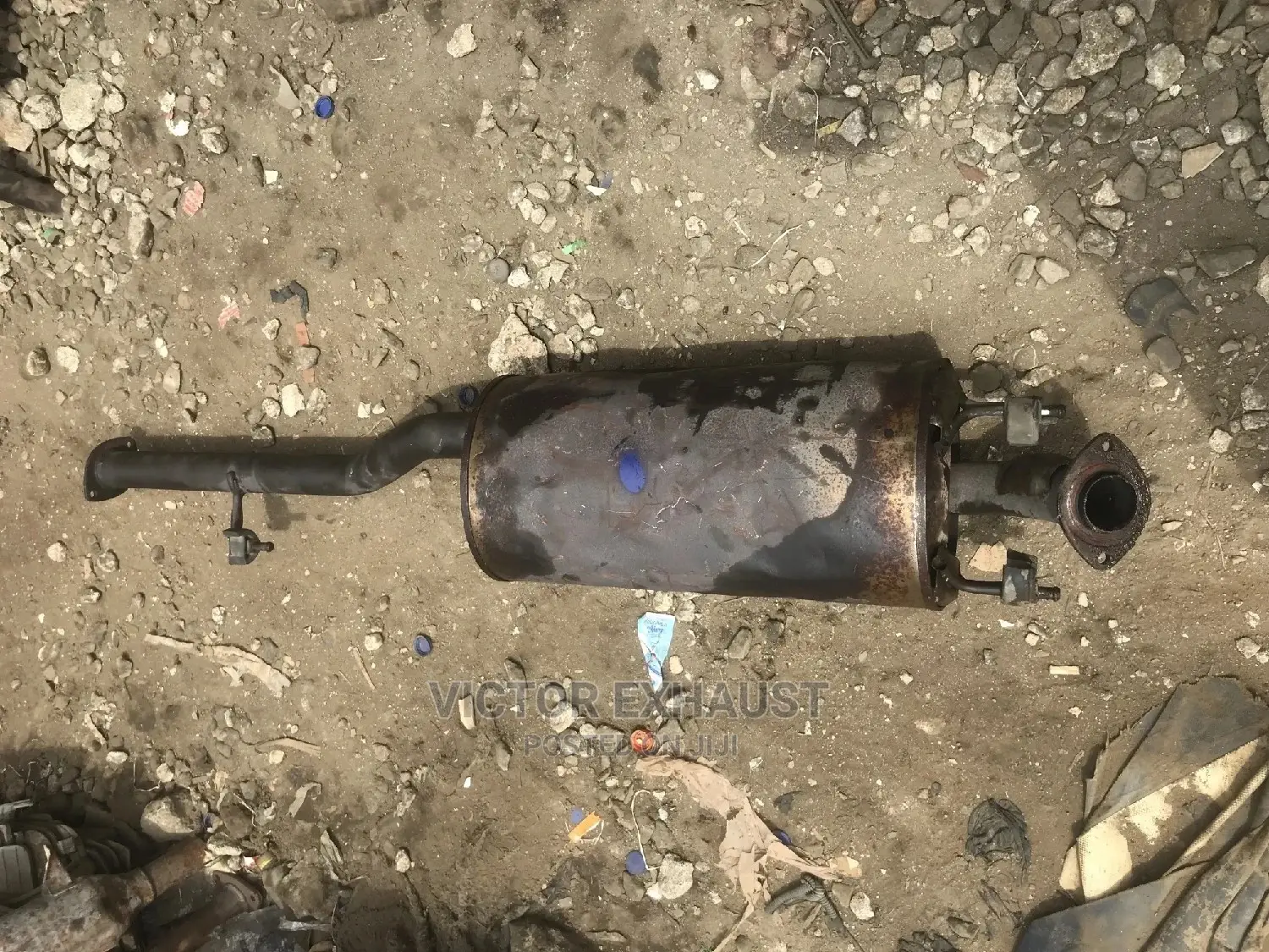 Exhaust Pot Toyota Hilux 2012 Model