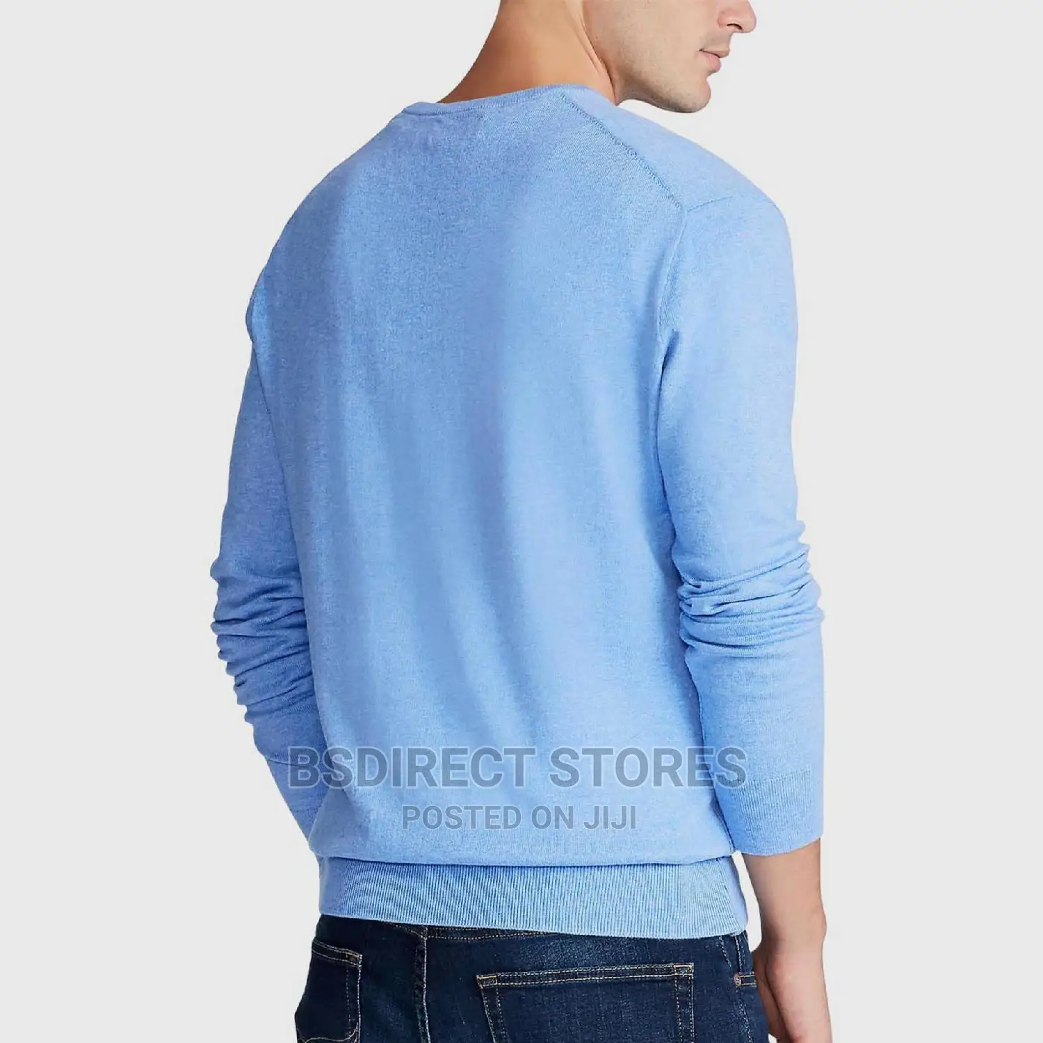 Polo Ralph Lauren Men's Merino v-Neck Polo Pony Logo Jumper