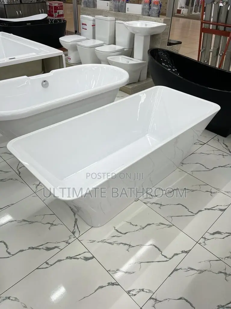 White Acrylic Bath Tub