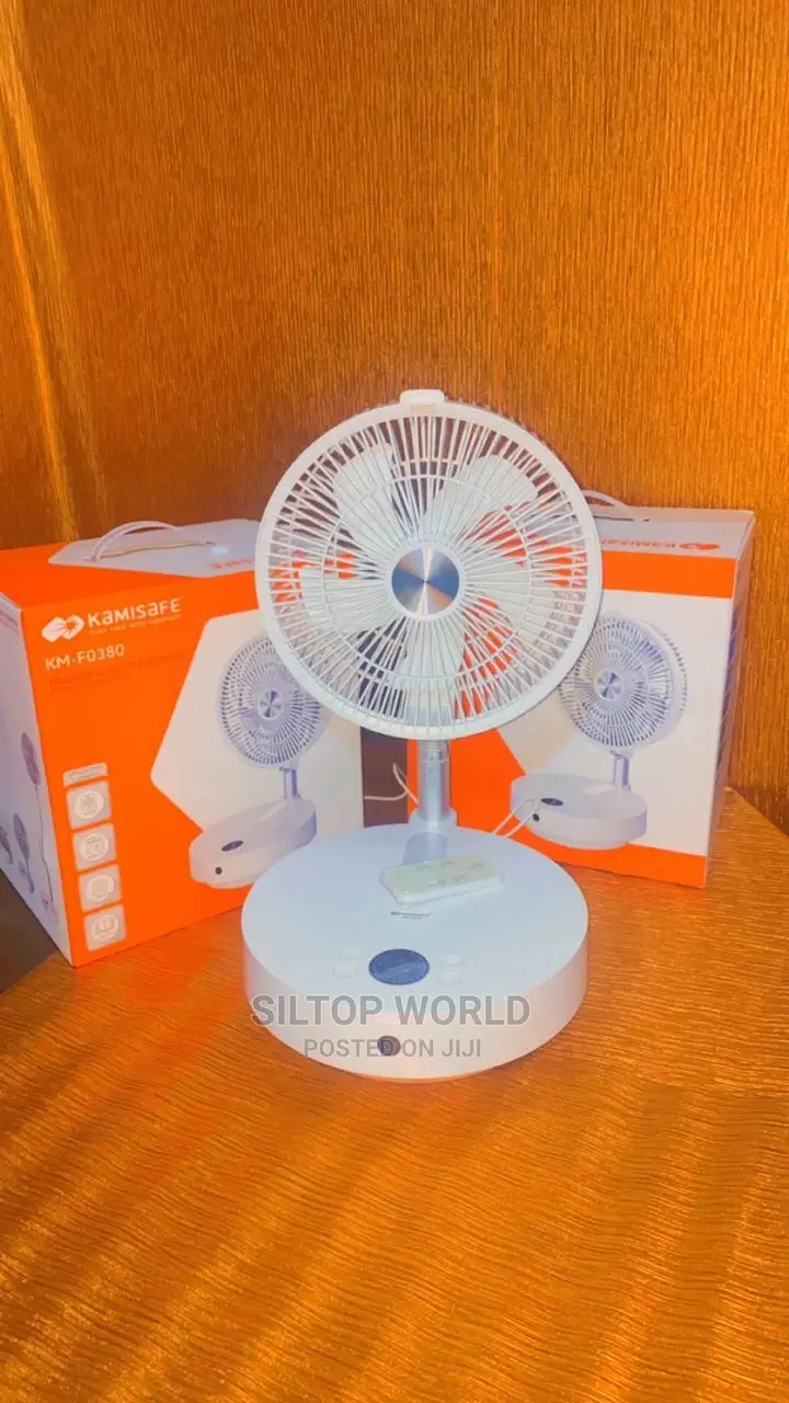 Kamisafe Telescopic Rechargeable Fan KM-F0380