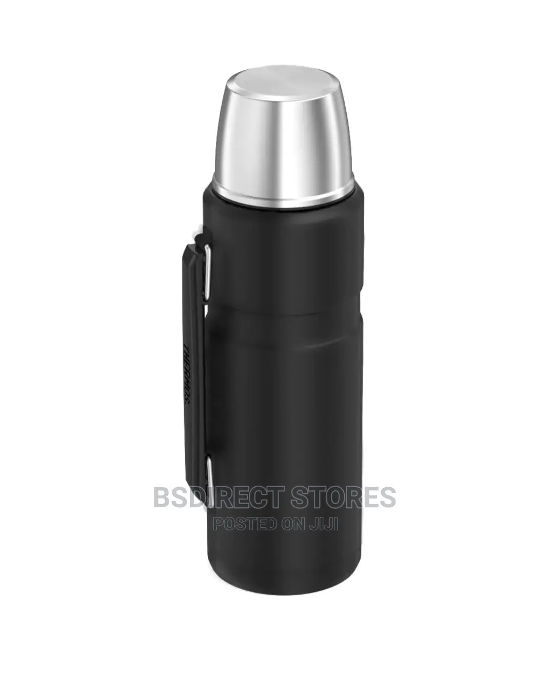 Genuine BLACK Thermos 1.2L King Stainless Steel Flask Vacuum
