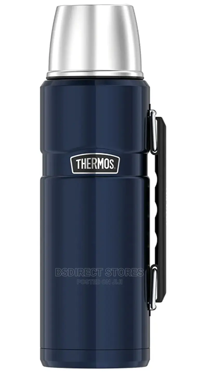 Thermos MIDNIGHT BLUE 1.2L King Stainless Steel Flask Vacuum