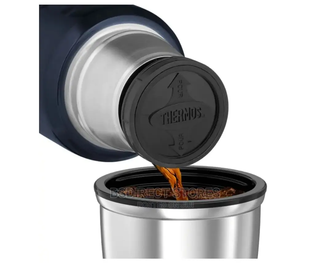 Thermos MIDNIGHT BLUE 1.2L King Stainless Steel Flask Vacuum