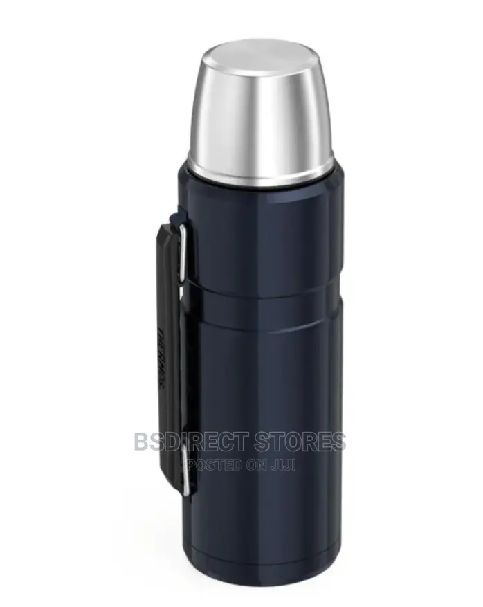 Thermos MIDNIGHT BLUE 1.2L King Stainless Steel Flask Vacuum