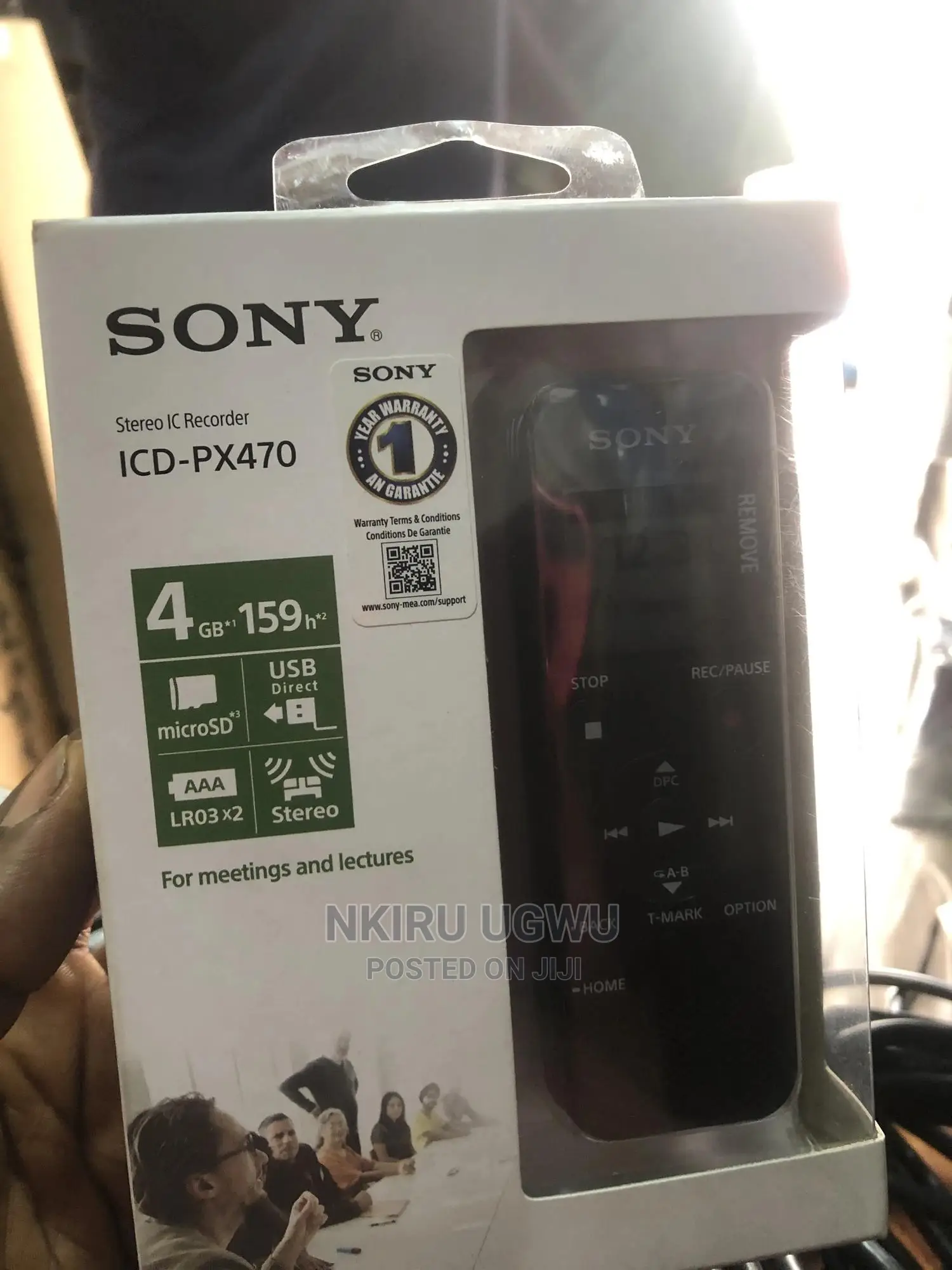 Sony Icd-px470 Voice Recorder