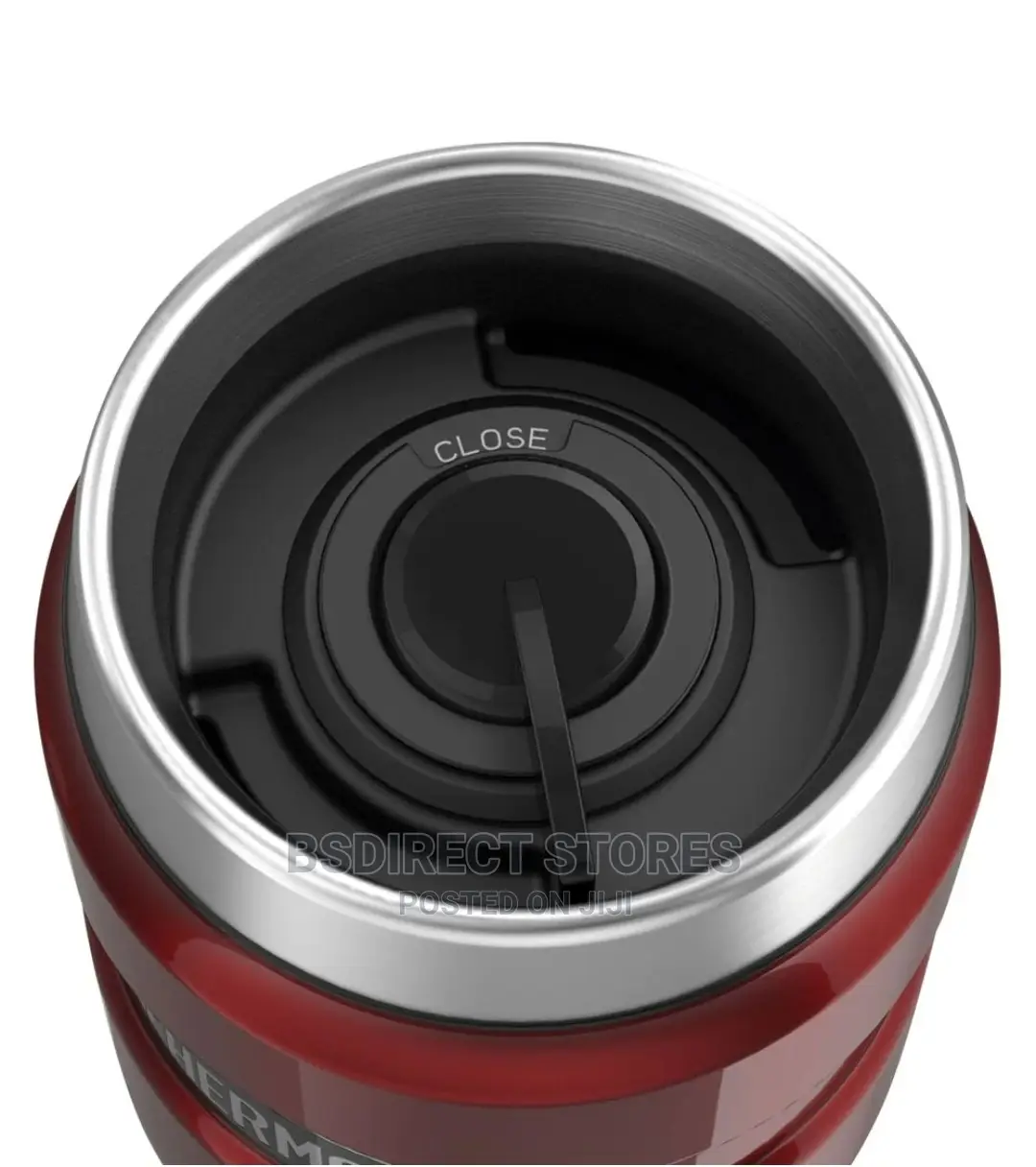 Thermos RED Stainless Steel Insulated King Travel Tumbler