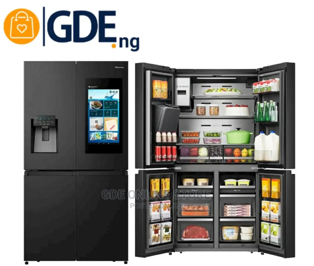 Hisense 538L Side-by-Side Pureflat Smart Refrigerator