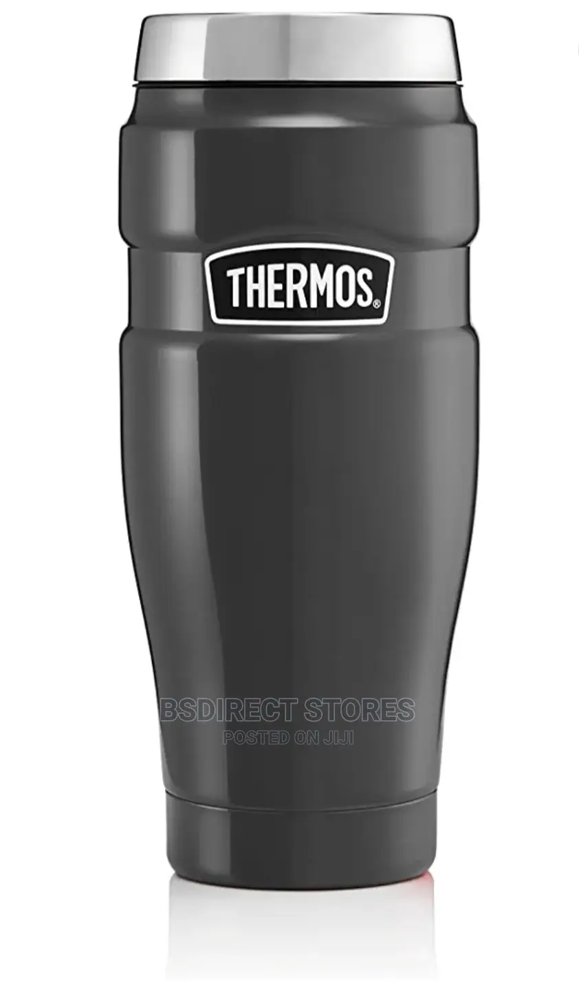 Thermos GUN METAL Stainless Steel Insulated Travel Tumbler