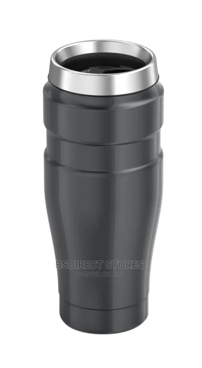 Thermos GUN METAL Stainless Steel Insulated Travel Tumbler