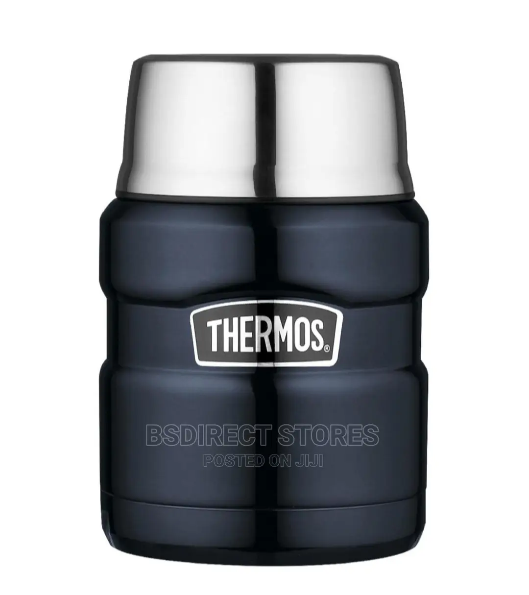 Thermos MIDNIGHT BLUE Stainless Steel Insulated Food Flask