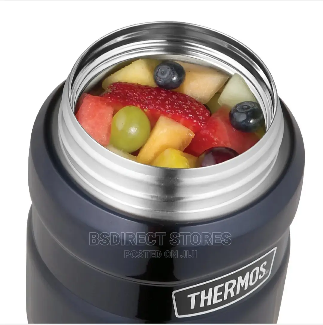 Thermos MIDNIGHT BLUE Stainless Steel Insulated Food Flask