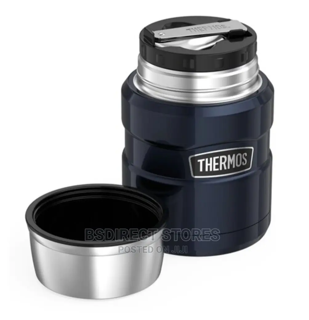 Thermos MIDNIGHT BLUE Stainless Steel Insulated Food Flask