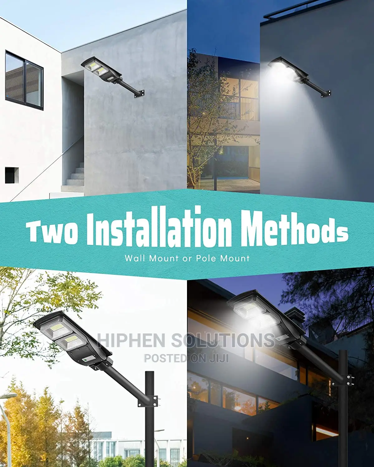 Solar Flood Street Light 400W