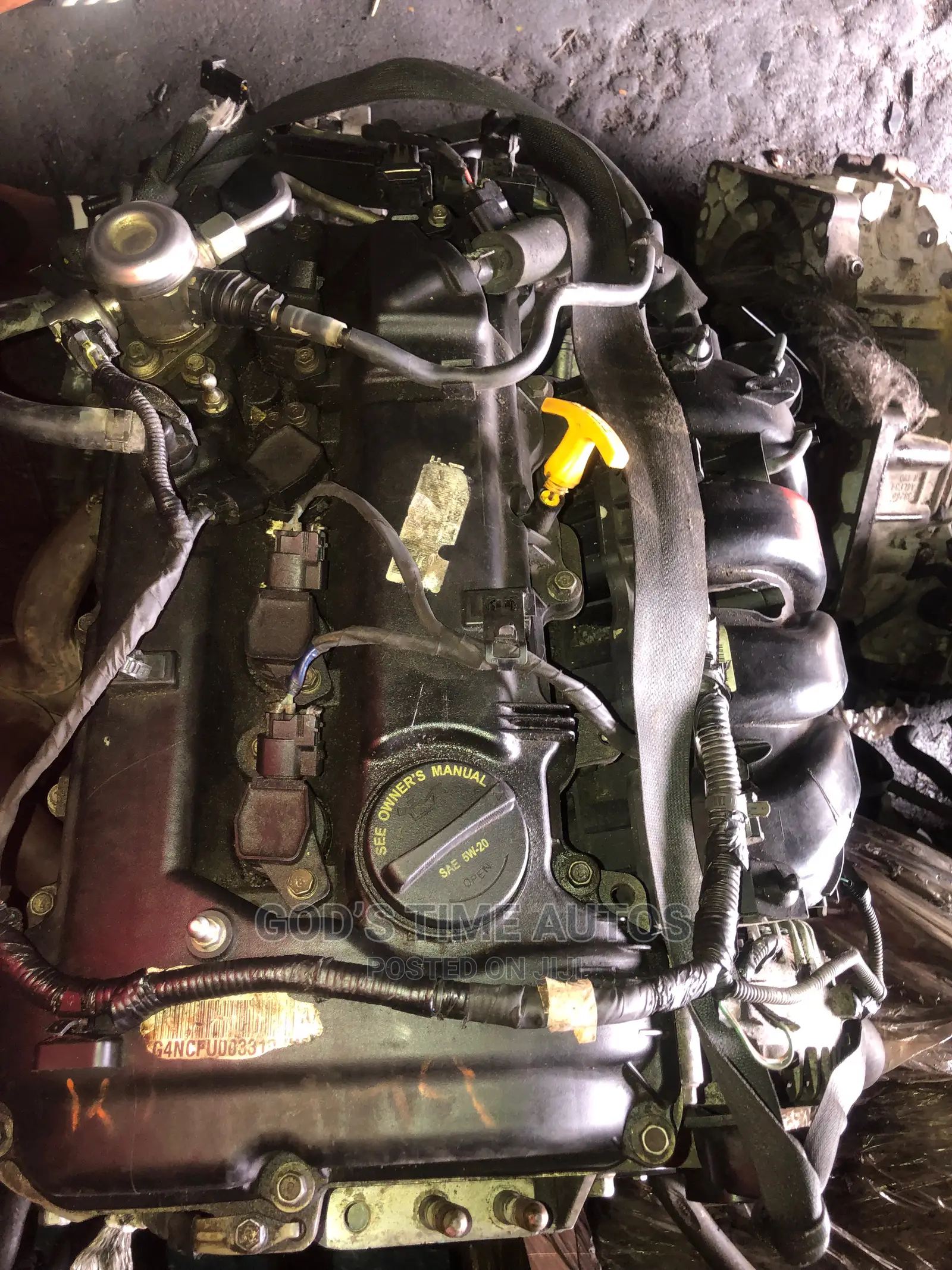 Kia Optimal GDI Center Gauge 2013/14 Engine
