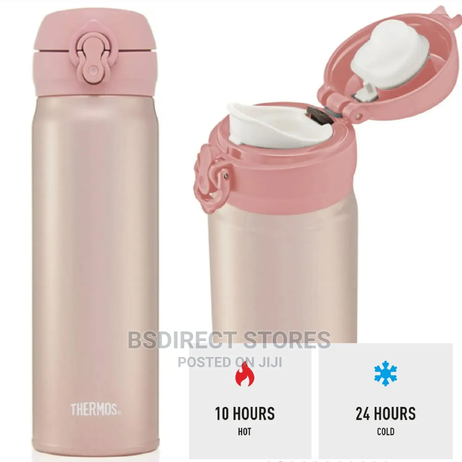 Genuine Thermos ROSE GOLD Super Light Direct Drink Flask