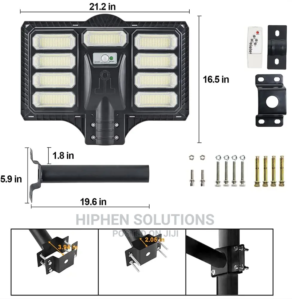Affordable Solar 400W Flood Street Light