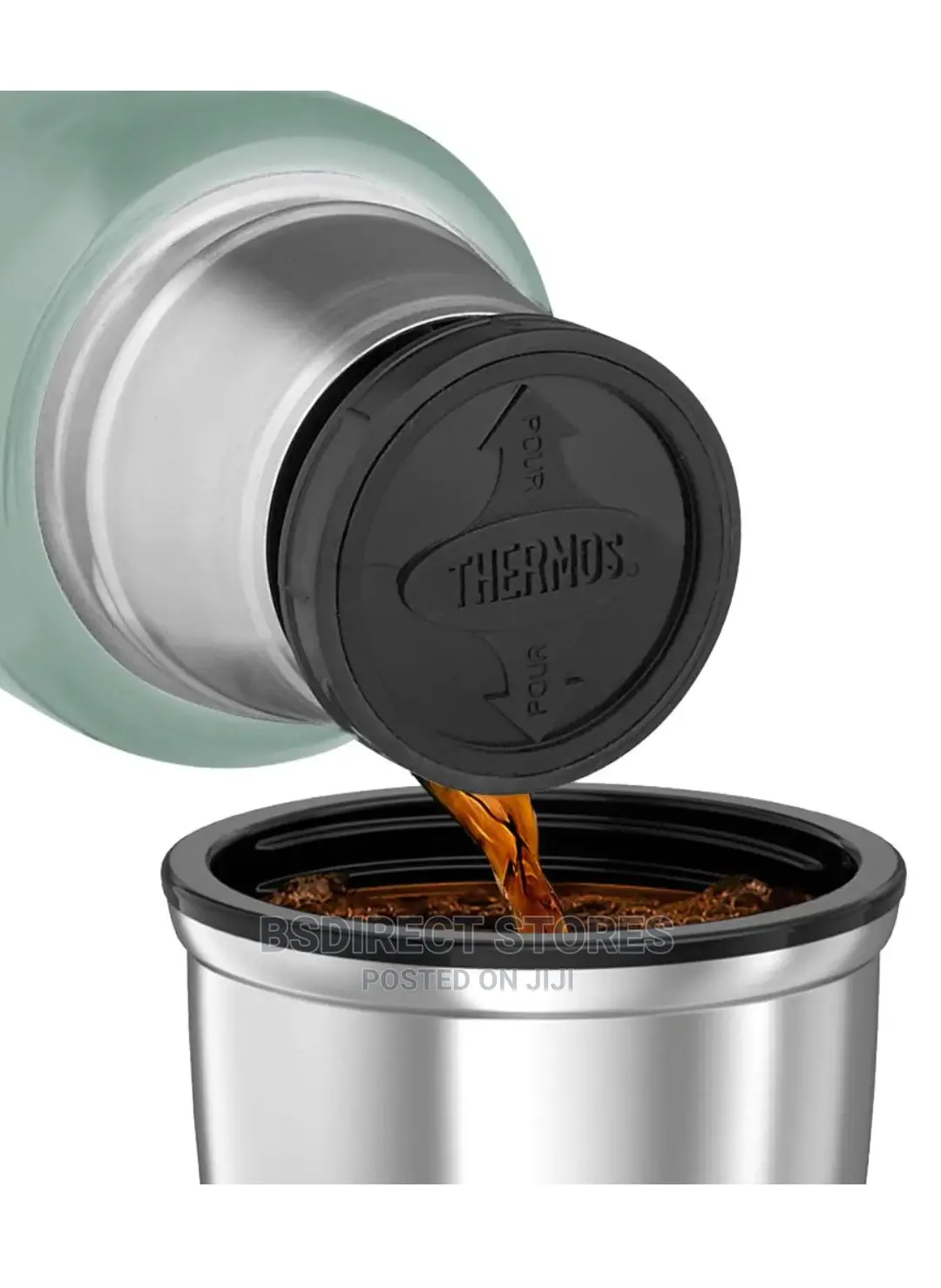 Thermos DUCK EGG Stainless Steel King Drink Flask, 470ml