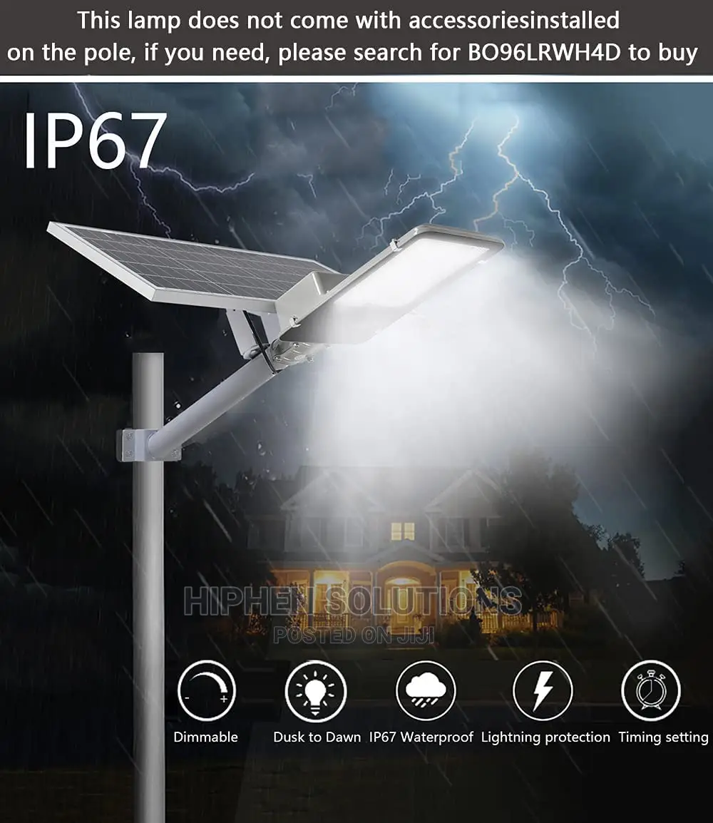 Topnotch Quality 400W Solar Flood Street Light