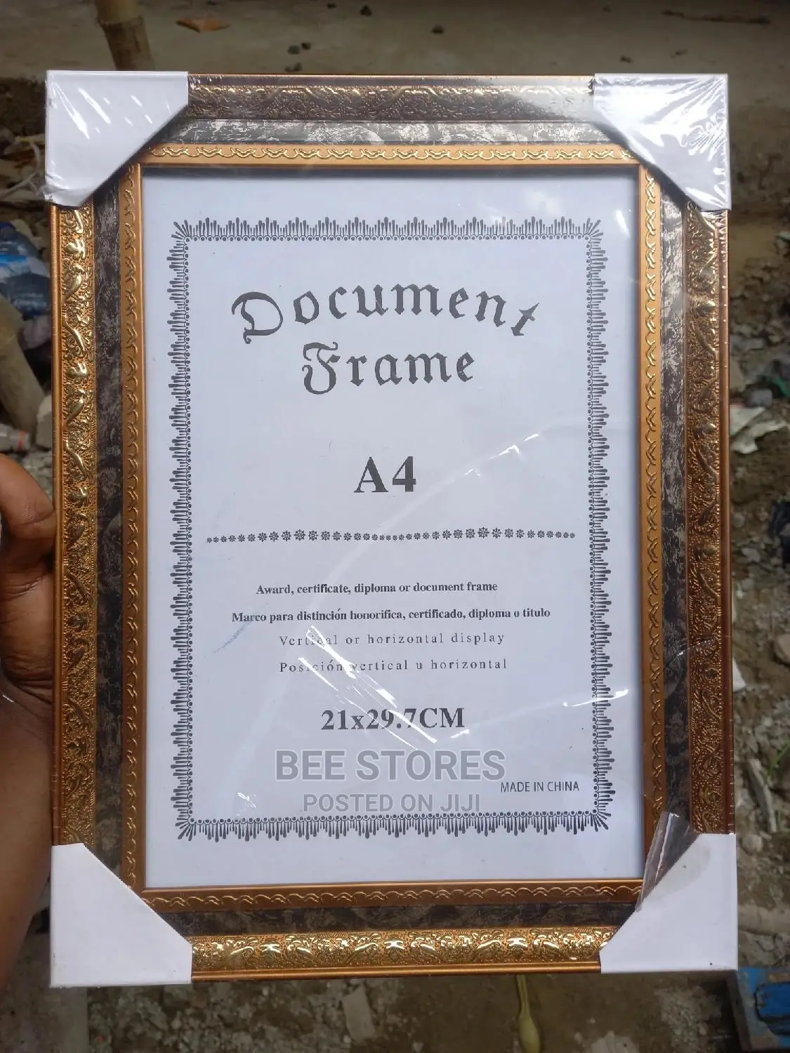 A4 Document Frame