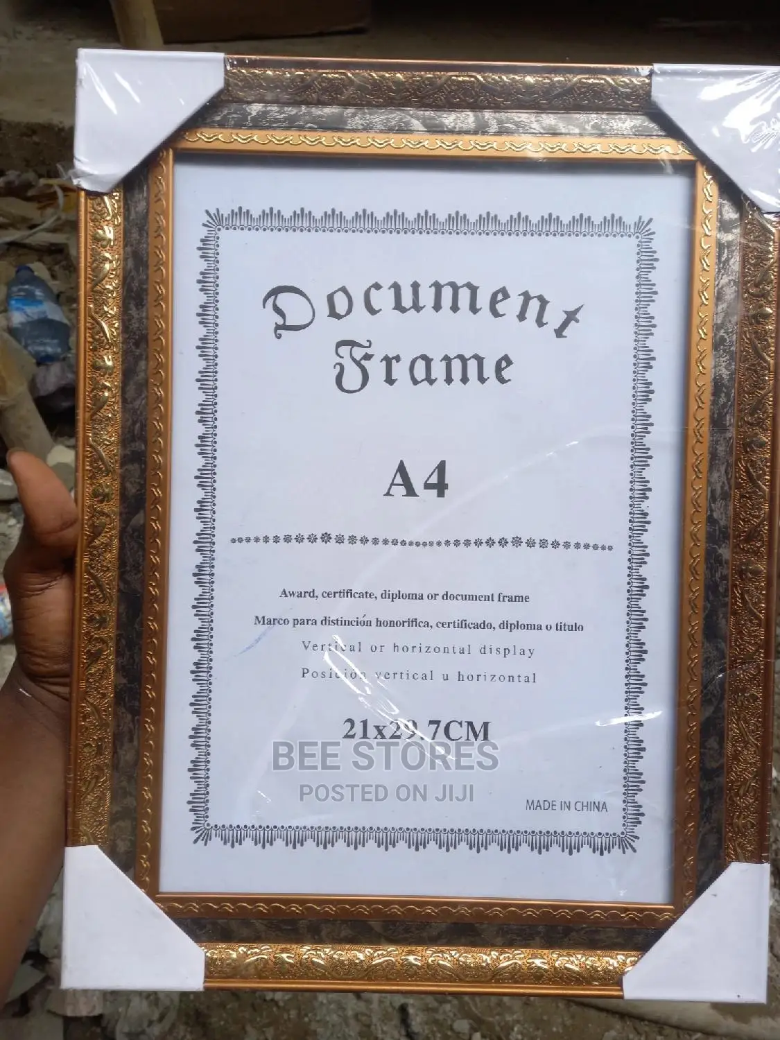 A4 Document Frame