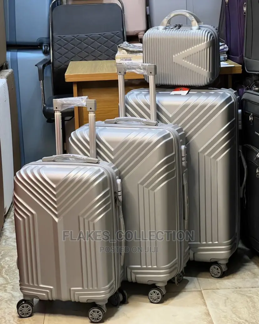 High Grade Set of 4 Rubber Luggage Box