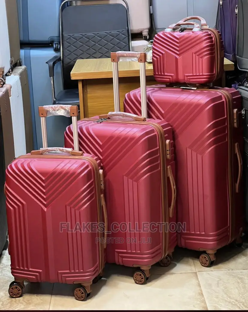 High Grade Set of 4 Rubber Luggage Box
