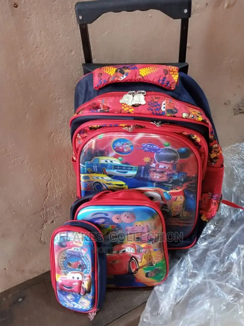 Character Bag for Children Available in a Set of 3