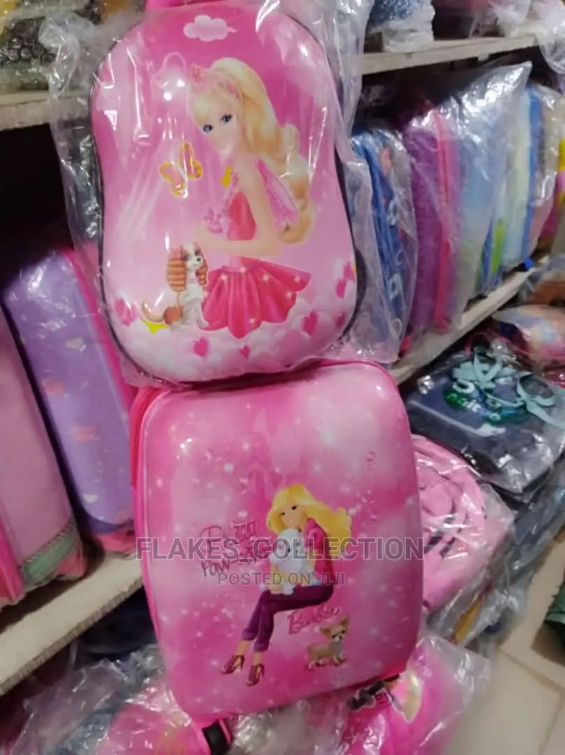 Character Children Luggage Box and School Bag