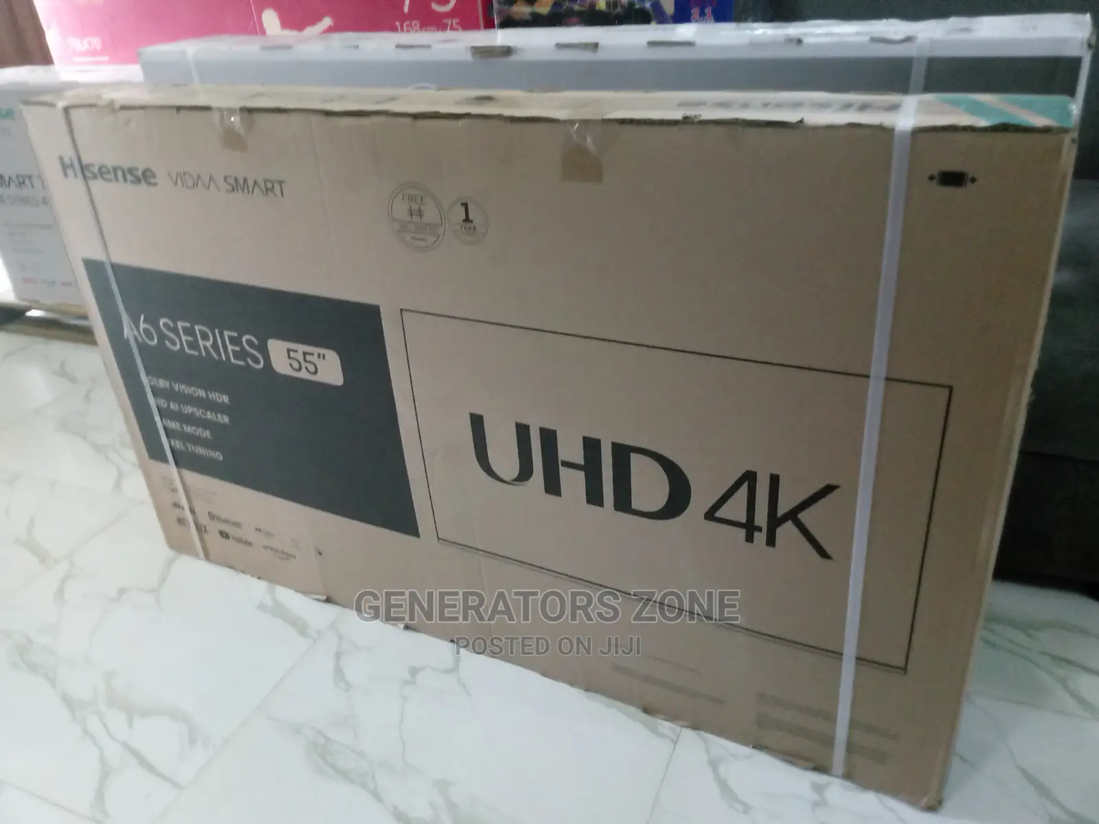 Vidaa U- Hisense (Smart Tv) 55''- 55A6H Television