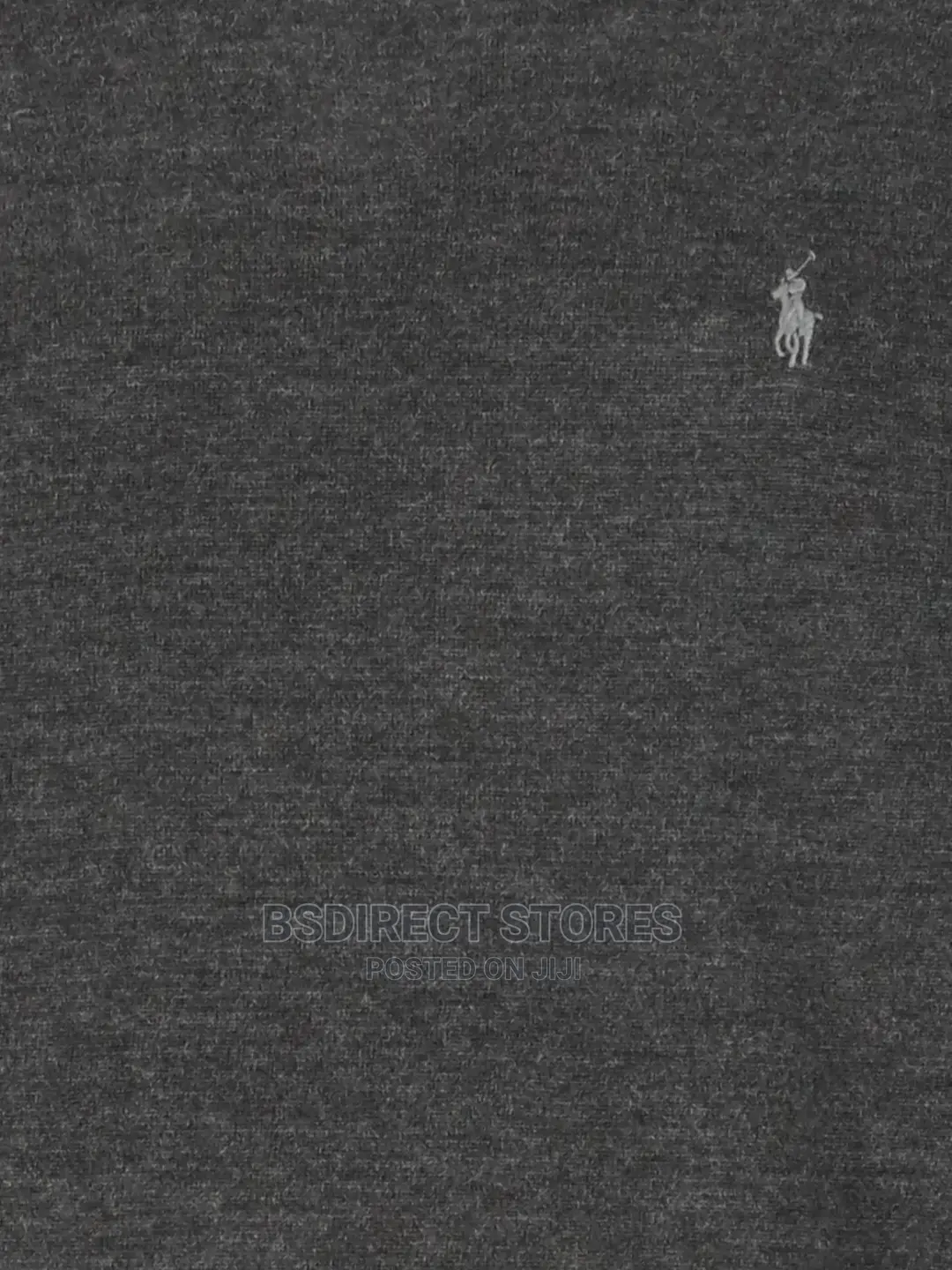 Pony Player Jumper With Embroidered Logo and Crew Neck