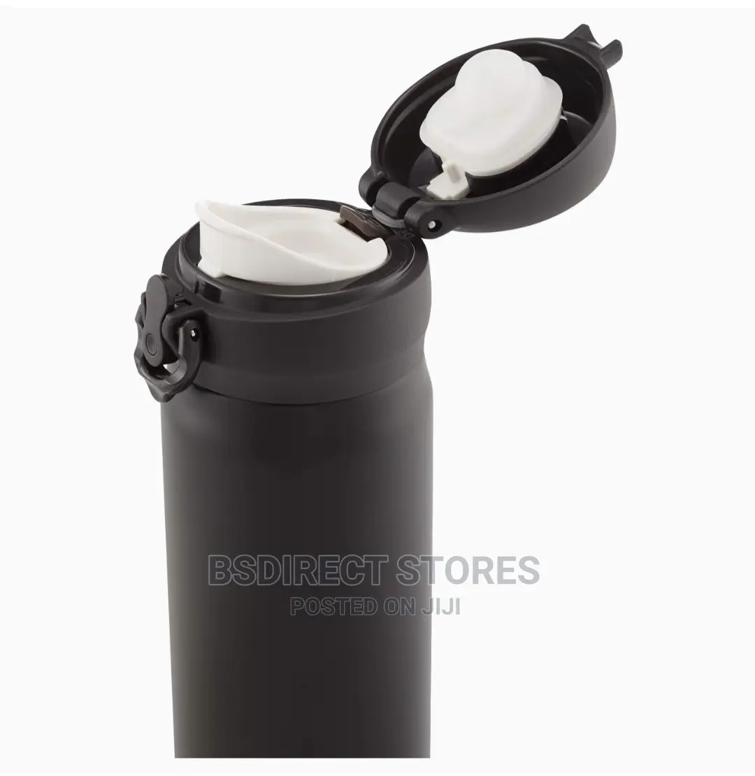 Genuine Thermos MATT BLACK Super Light Direct Drink Flask