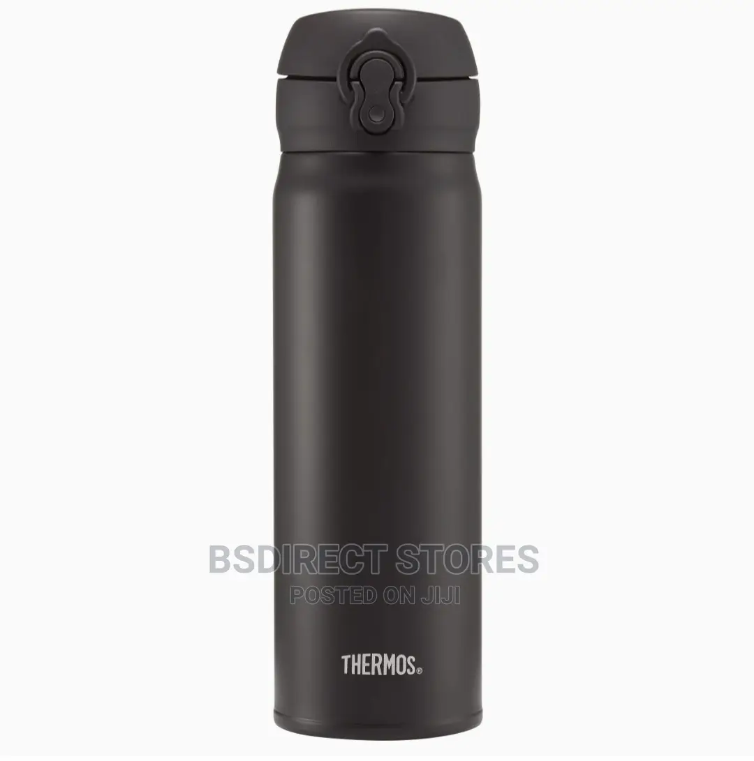 Genuine Thermos MATT BLACK Super Light Direct Drink Flask