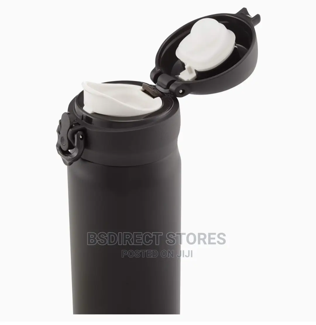 Genuine Thermos MATT BLACK Super Light Direct Drink Flask